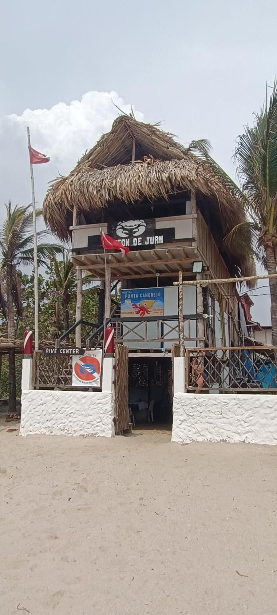 Hostal Punta Cangrejo San Onofre Exterior foto