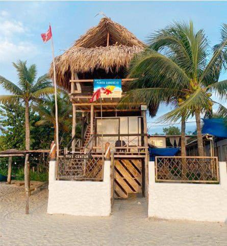 Hostal Punta Cangrejo San Onofre Exterior foto